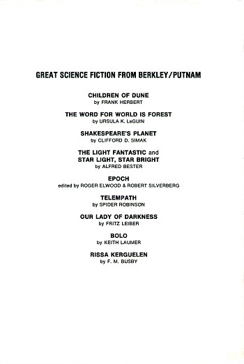 Back Cover